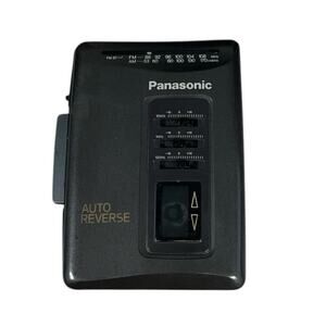 Vintage Panasonic Walkman RQ-V152 AM/FM Radio Cassette Grey Not Tested